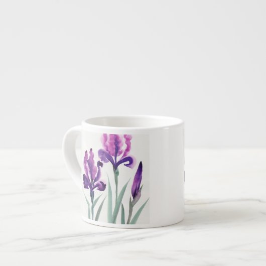 Irises Espresso Kop (Links)