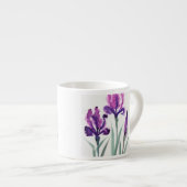 Irises Espresso Kop (Voorkant rechts)