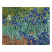 Irises, Floral Oil Painting, Vincent Van Gogh Perfect Poster (Voorkant)