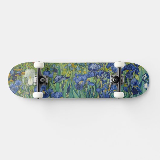 Irises, Floral Oil Painting, Vincent Van Gogh Persoonlijk Skateboard (Horizontaal)