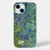 Irises Flowers Van Gogh Floral Art Monogrammed Case-Mate iPhone Case (Achterkant)