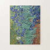 Irises Flowers Vincent van Gogh die Kunst Kinder s Legpuzzel (Verticaal)
