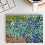 Irises Flowers Vincent Van Gogh Natuur  Kunst<br><div class="desc">Aangepast, bloemen / bloemen / natuur / kunstliefhebbers' hoog gepolijst kantoor-bureaulapunt van glas met een drager van vilt, met een prachtige, kleurrijke, gedetailleerde olie op schilderdoeken, van Vincent van Gogh, van bruinvissen en seizoensbloemen in een tuin. Een mooi papiergewicht voor thuis en in de kantoor. Maakt een groot geschenk, voor...</div>