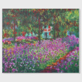 Irises in de tuin van Monet Cadeaupapier (Vlak)