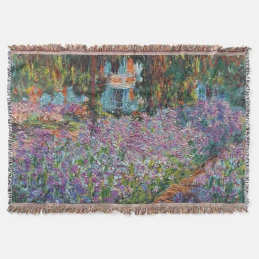 Irises in de tuin van Monet Deken (Voorkant)