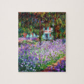 Irises in de tuin van Monet Legpuzzel (Verticaal)