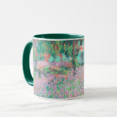 Irises in de tuin van Monet Mok (Voorkant links)