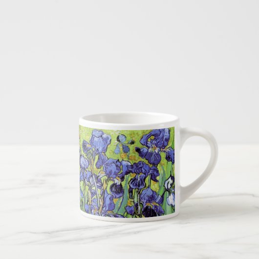 Irises in Garden Vincent van Gogh Espresso Kop (Rechts)