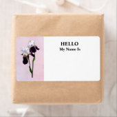Irises in Love Etiket (Insitu)