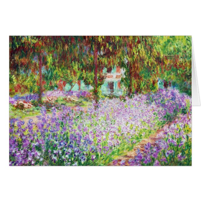 Irises in Monet's Garden Claude Monet (Voorkant Horizontaal)