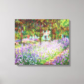 Irises in Monet's Garden Claude Monet Canvas Afdruk (Voorkant)