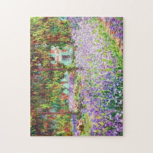Irises in Monet's Garden Claude Monet Legpuzzel (Verticaal)