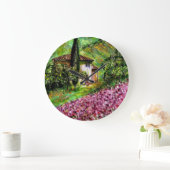 IRISES IN TUSCANY GROTE KLOK (Huis)