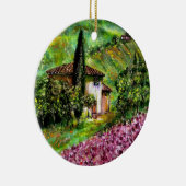 IRISES IN TUSCANY KERAMISCH ORNAMENT (Rechts)