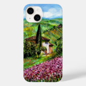 IRISES IN TUSCANY,Paarse Vloergebieden Case-Mate iPhone Case (Achterkant)