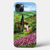 IRISES IN TUSCANY,Paarse Vloergebieden Case-Mate iPhone Case (Achterkant)