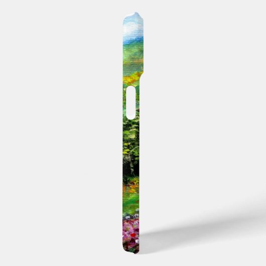 IRISES IN TUSCANY,Paarse Vloergebieden Case-Mate iPhone Case (Achterkant / Rechts)