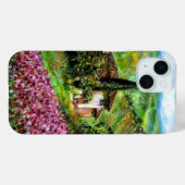 IRISES IN TUSCANY,Paarse Vloergebieden Case-Mate iPhone Case (Achterkant (horizontaal))
