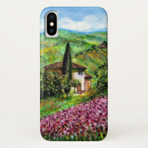 IRISES IN TUSCANY,Paarse Vloergebieden Case-Mate iPhone Case