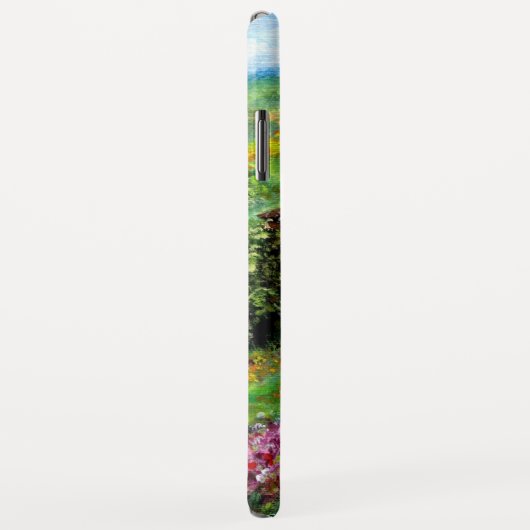 IRISES IN TUSCANY,Paarse Vloergebieden Case-Mate iPhone Case (Achterkant/rechts)