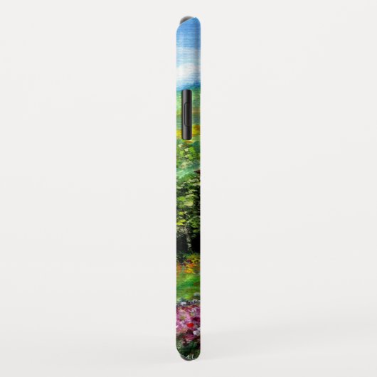 IRISES IN TUSCANY,Paarse Vloergebieden Case-Mate iPhone Case (Achterkant/rechts)