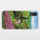 IRISES IN TUSCANY,Paarse Vloergebieden Case-Mate iPhone Case (Achterkant (horizontaal))