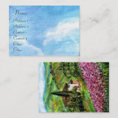 IRISES IN TUSCANY VISITEKAARTJE (Voorkant / Achterkant)