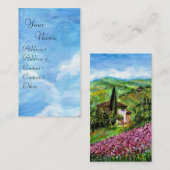 IRISES IN TUSCANY VISITEKAARTJE (Voorkant / Achterkant)