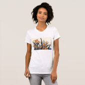 Irises, Katsushika Hokusai T-shirt (Voorkant volledig)