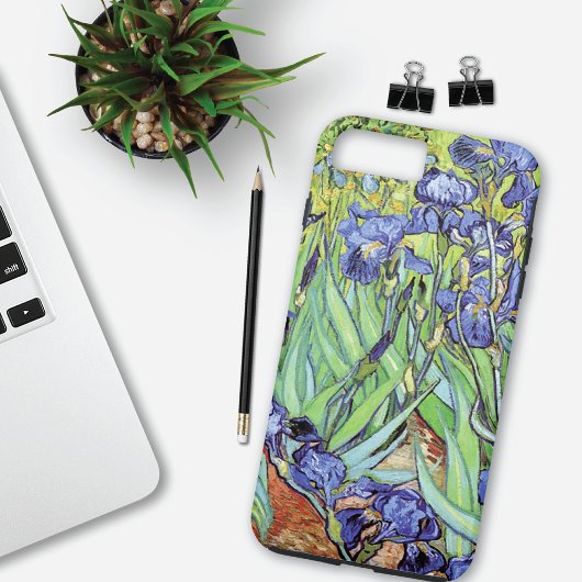 Irises Landscape Vincent van Gogh Case-Mate iPhone Case