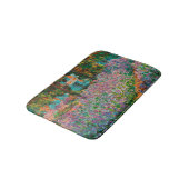 Irises Monet Garden Giverny bloemen Badmat (Gekanteld)