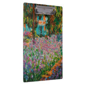 Irises Monet Garden Giverny bloemen Klembord (Rechts)