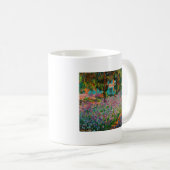 Irises Monet Garden Giverny bloemen Koffiemok (Voorkant rechts)