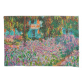 Irises Monet Garden Giverny bloemen Kussensloop (Voorkant)