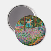 Irises Monet Garden Giverny bloemen Magneet (Voorkant / Achterkant)