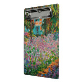 Irises Monet Garden Giverny bloemen Mini Klembord (Angled2)