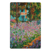 Irises Monet Garden Giverny bloemen Mini Klembord (Achterkant)