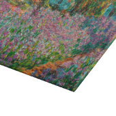 Irises Monet Garden Giverny bloemen Snijplank (Hoek)