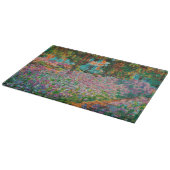 Irises Monet Garden Giverny bloemen Snijplank (Hoek)