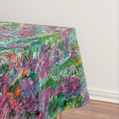 Irises Monet Garden Giverny bloemen Tafelkleed (Voorbeeld)