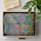 Irises Monet Garden Giverny bloemen Tissuepapier (Geschenk)