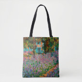 Irises Monet Garden Giverny bloemen Tote Bag (Voorkant)