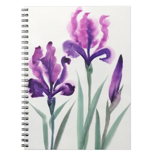 Irises Notitieboek (Voorkant)
