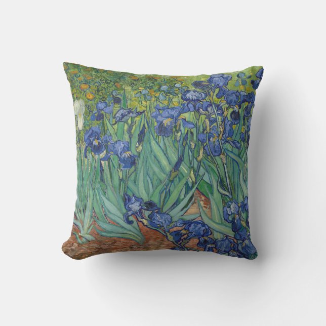 Irises Pillow Kussen (Voorkant)