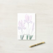Irises Post-it® Notes (Op bureau)