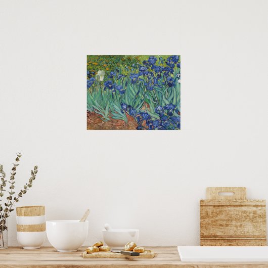 Irises Poster (Keuken)