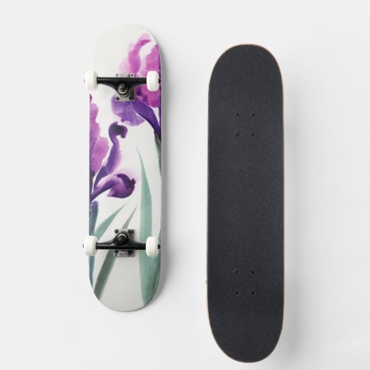 Irises Skateboard (Voorkant)