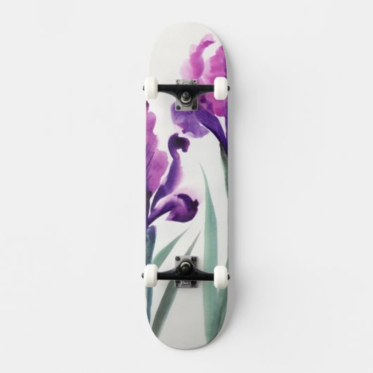 Irises Skateboard (Voorkant)