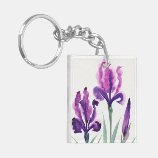 Irises Sleutelhanger (Voorkant Links)