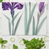 Irises Theedoek (Gevouwen)